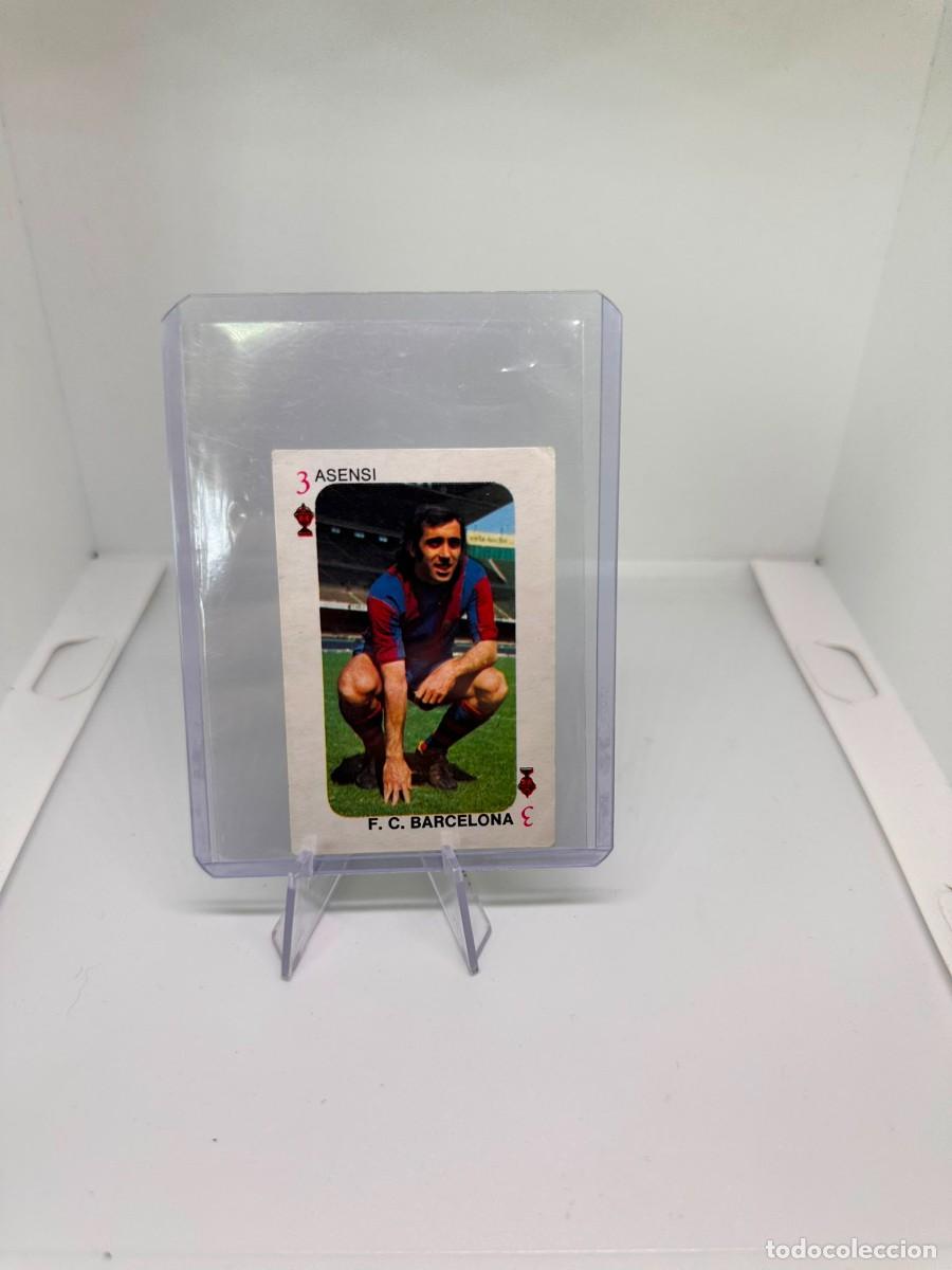 Cromos de F&uacute;tbol: Asensi FC Barcelona N&ordm;3 Futbolistas Coleccion Tele Motor