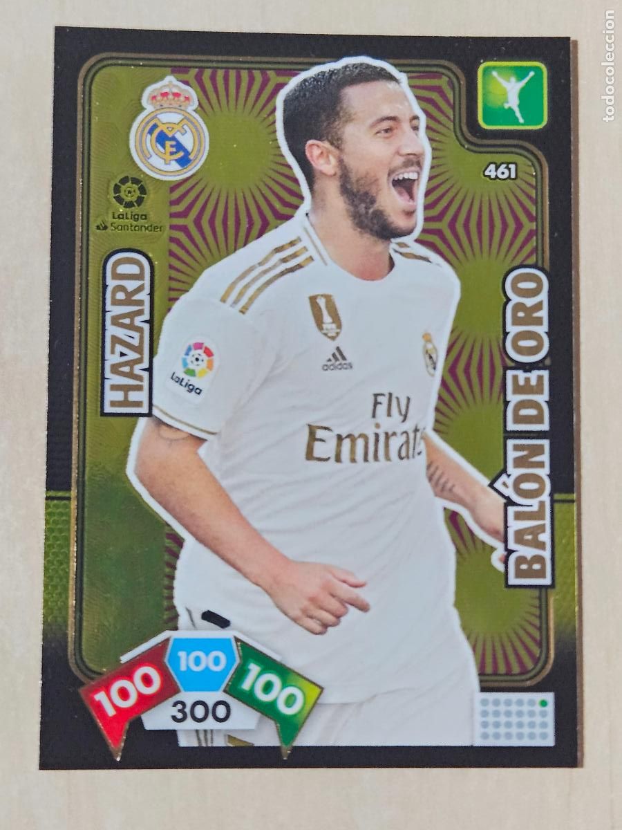 Cromos de F&uacute;tbol: FICHA N&ordm; 461 HAZARD - ADRENALYN 19 20 - PANINI 2019 - 20 - CROMO - BALON DE ORO