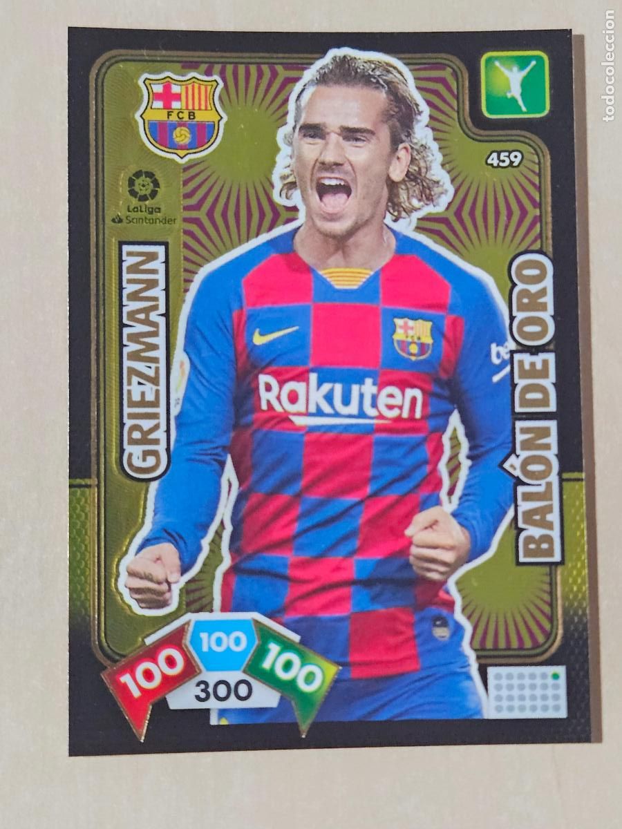 Cromos de F&uacute;tbol: FICHA N&ordm; 459 GRIEZMANN - ADRENALYN 19 20 - PANINI 2019 - 20 - CROMO - BALON DE ORO
