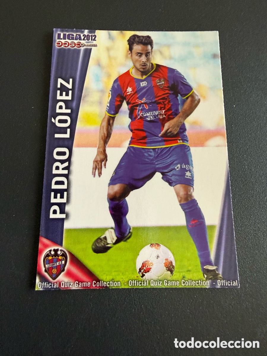 Cromos de F&uacute;tbol: MUNDICROMO 2012. n 705. UH. PEDRO L&Oacute;PEZ