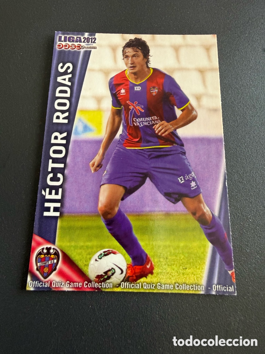 Cromos de F&uacute;tbol: MUNDICROMO 2012. n 706. UH. H&Eacute;CTOR RODAS