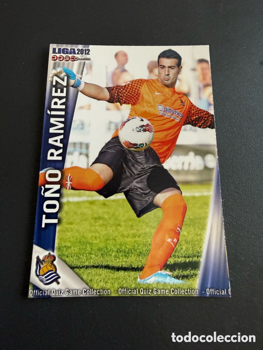 Cromos de F&uacute;tbol: MUNDICROMO 2012. n 707. UH. TO&Ntilde;O RAM&Iacute;REZ