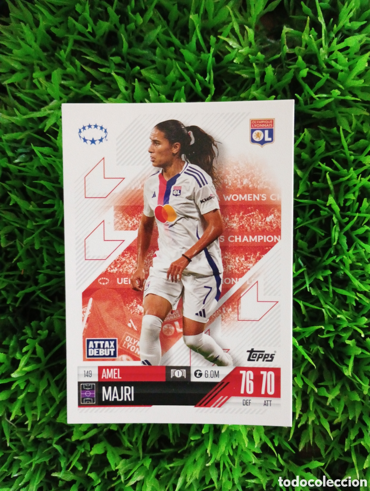 Figurine di Calcio: Majri Lyon Match Attax Extra 24-25 # 149