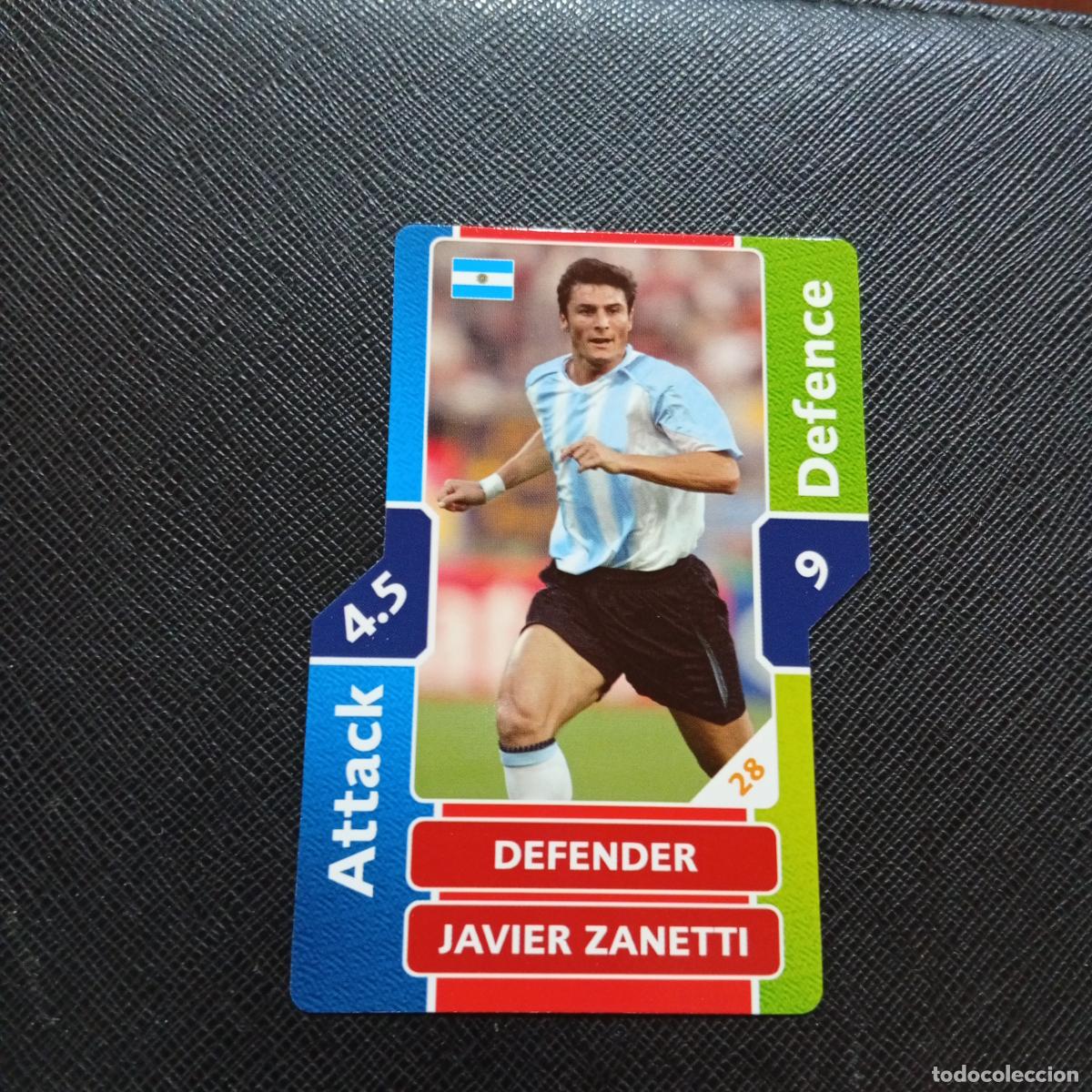 Cromos de Futebol: ZANETTI ARGENTINA TOPPS MATCH ATTAX MUNDIAL 2006 ALEMANIA CROMO FUTBOL 06 - A43 PG31