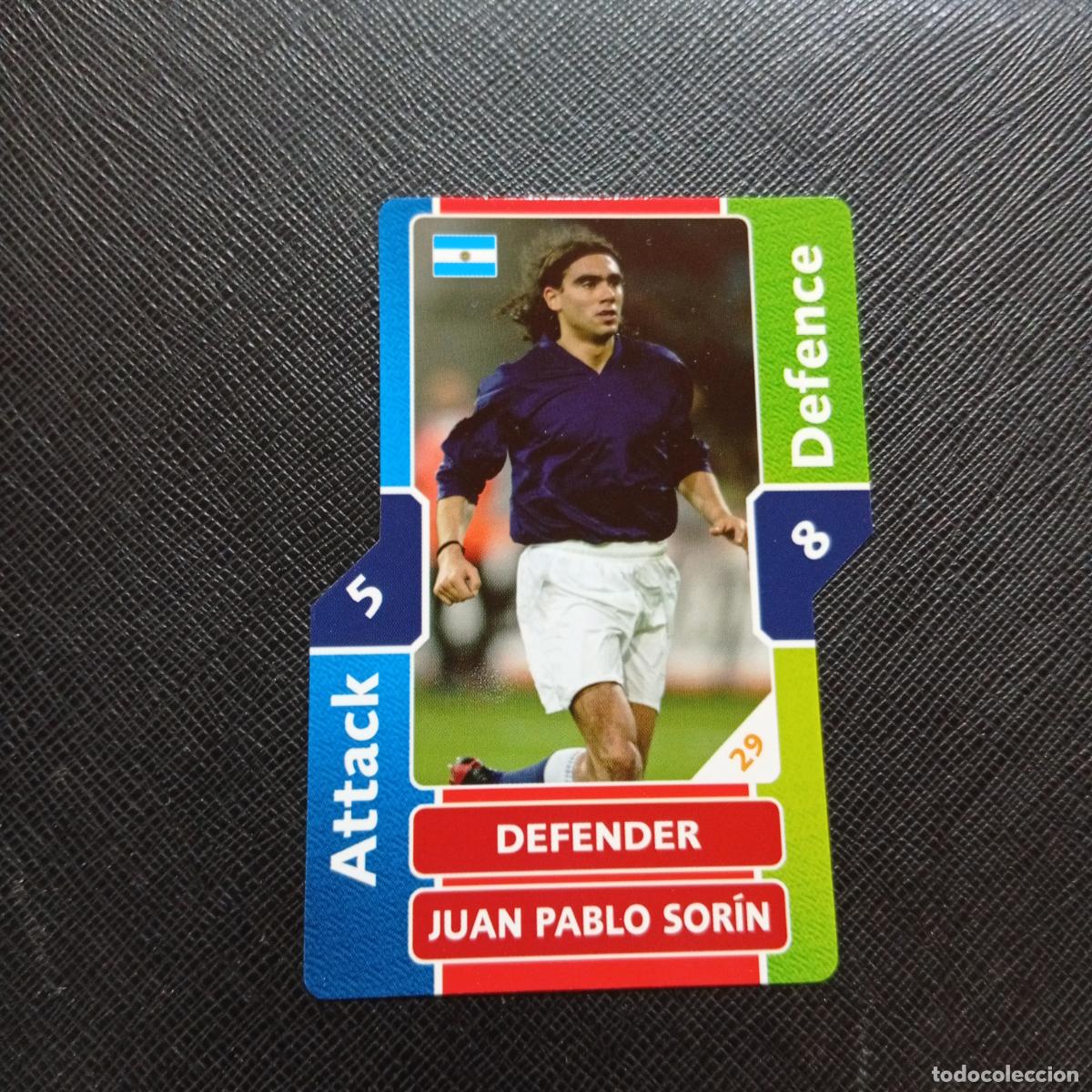 Cromos de Futebol: SORIN ARGENTINA TOPPS MATCH ATTAX MUNDIAL 2006 ALEMANIA CROMO FUTBOL 06 - A43 PG31