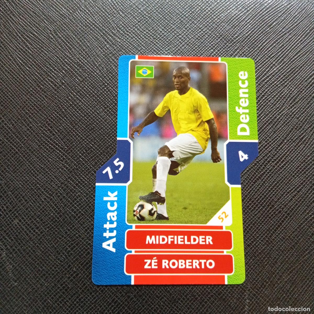 Cromos de F&uacute;tbol: ZE ROBERTO BRASIL TOPPS MATCH ATTAX MUNDIAL 2006 ALEMANIA CROMO FUTBOL 06 - A43 PG33