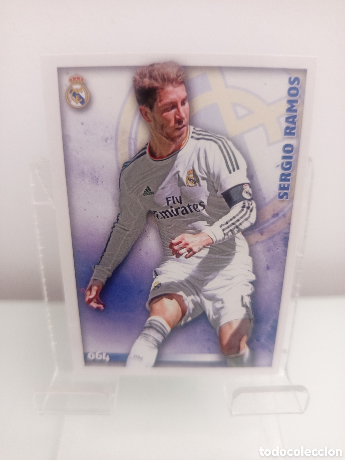 Cromos de F&uacute;tbol: ❇️ CROMO ⚽ SERGIO RAMOS REAL MADRID 64 064 FICHAS LIGA 2015 14 15 2014 2015 MUNDICROMO ❇️