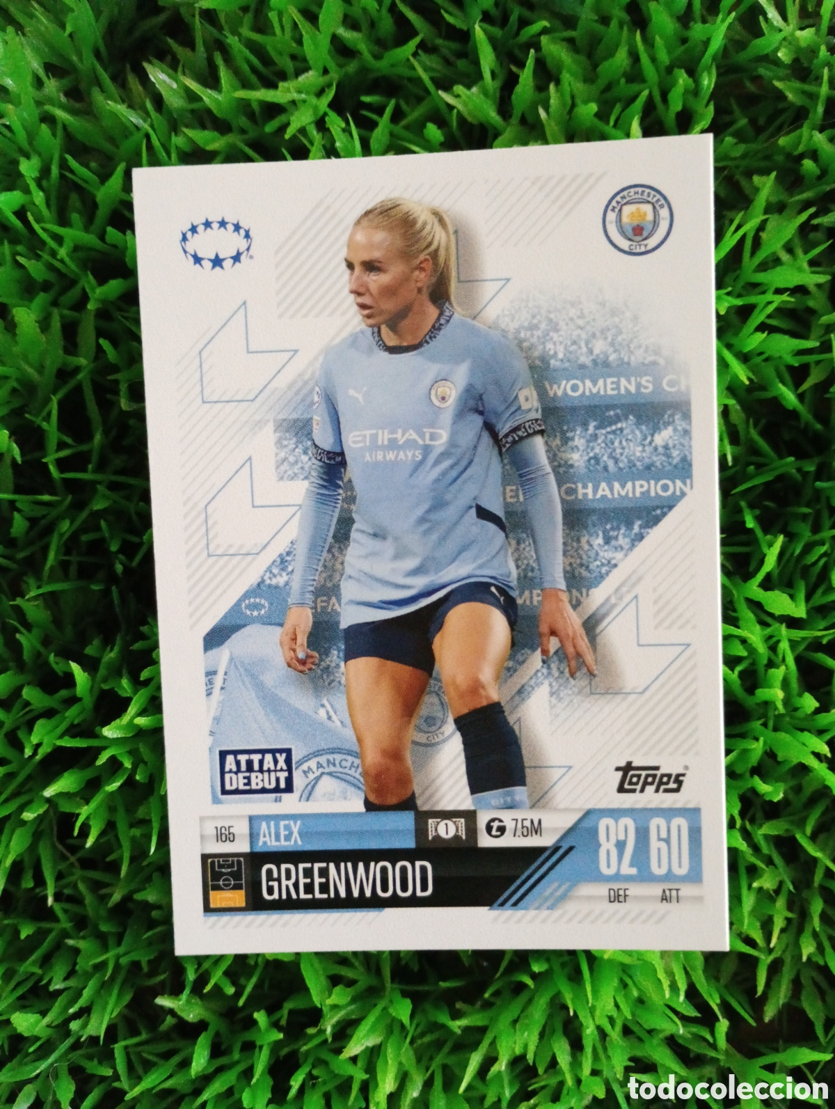 Fu&szlig;ball-Sticker: Greenwood Manchester City Match Attax Extra 24-25 # 165