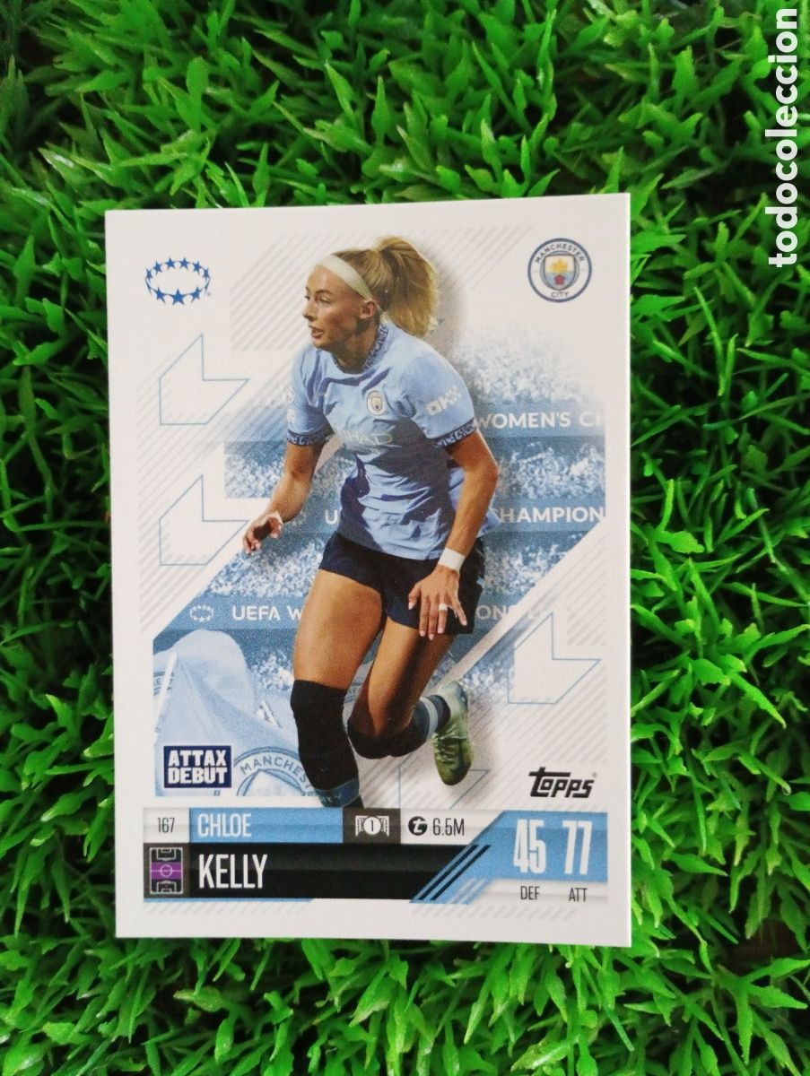 Fu&szlig;ball-Sticker: Kelly Manchester City Match Attax Extra 24-25 # 167