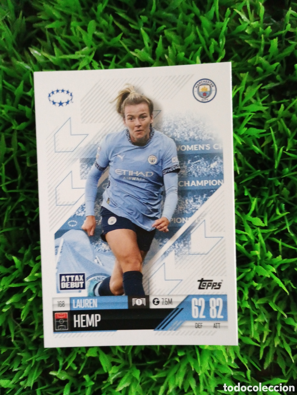 Fu&szlig;ball-Sticker: Hemp Manchester City Match Attax Extra 24-25 # 168