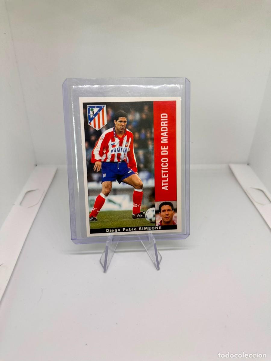 Fu&szlig;ball-Sticker: Simeone Atletico de Madrid Panini Liga 1995 1996
