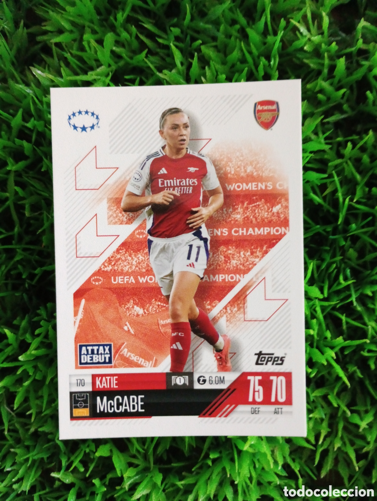 Fu&szlig;ball-Sticker: McCabe Arsenal Match Attax Extra 24-25 # 170