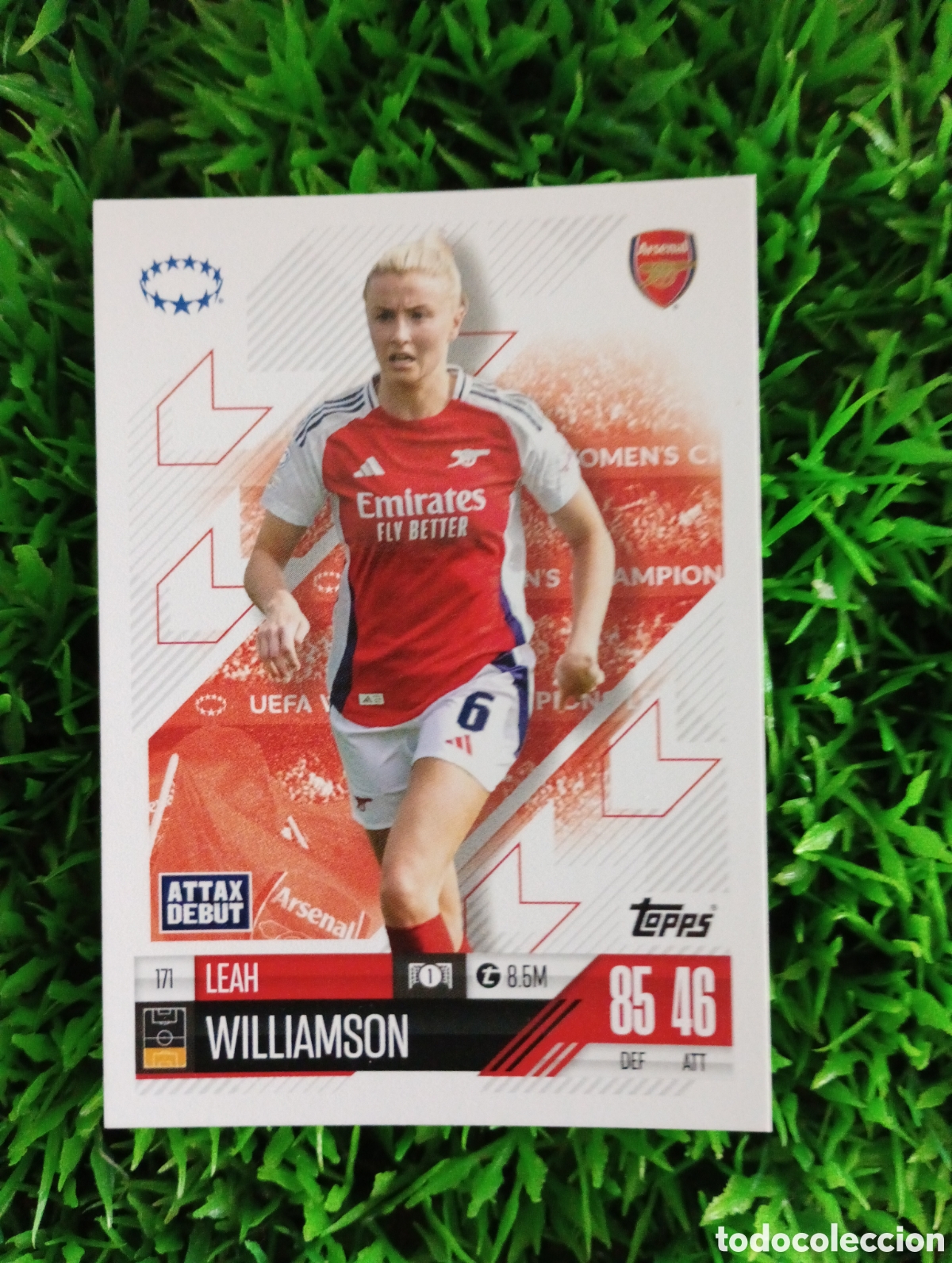 Fu&szlig;ball-Sticker: Williamson Arsenal Match Attax Extra 24-25 # 171