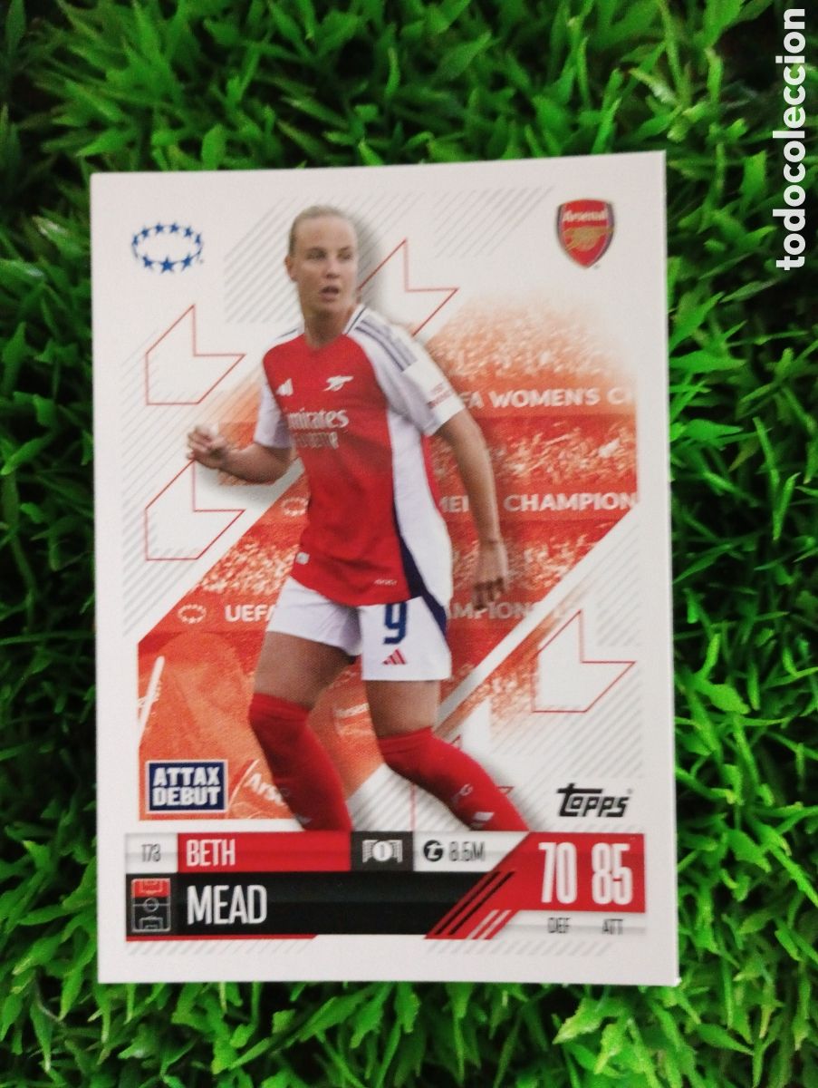 Fu&szlig;ball-Sticker: Mead Arsenal Match Attax Extra 24-25 # 173