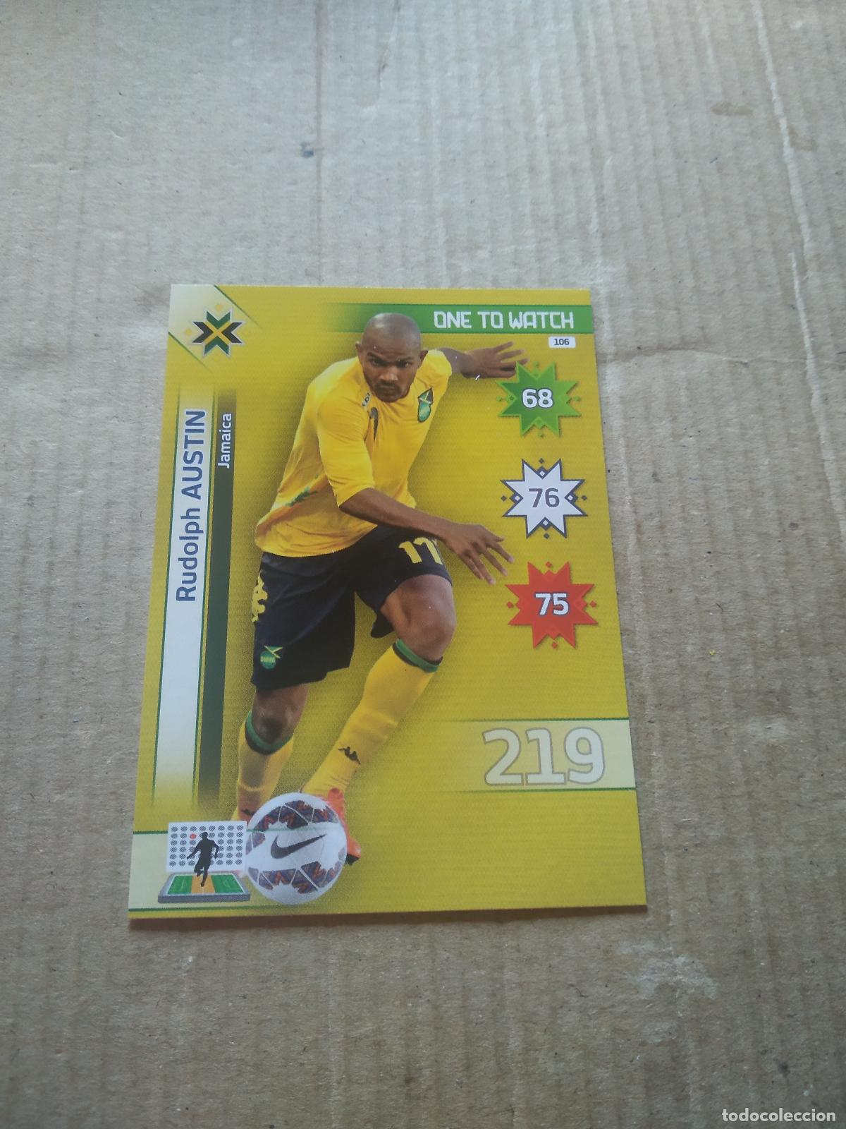 Figurine di Calcio: 106 RUDOLPH AUSTIN JAMAICA CROMO FUTBOL PANINI COPA AMERICA 2015 ADRENALYN