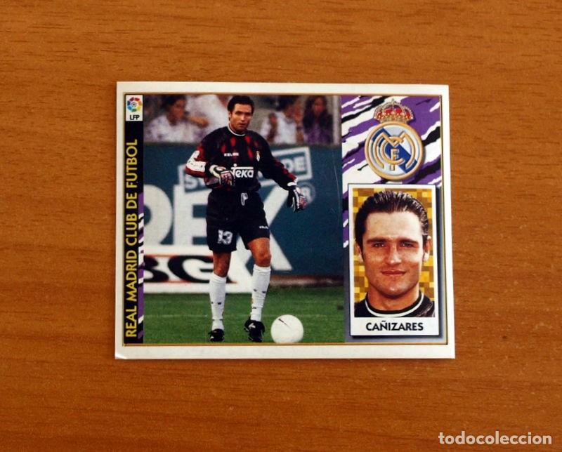 Fu&szlig;ball-Sticker: Real Madrid - Ca&ntilde;izares - Ediciones Este Liga 1997-1998, 97-98 - Nunca Pegado