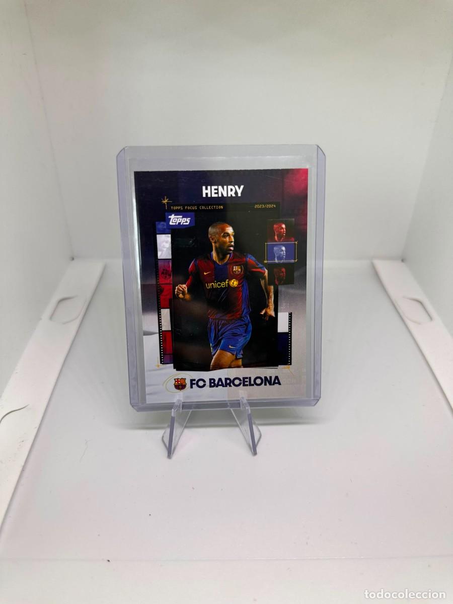 Football Stickers: Henry FC Barcelona Topps Fan Set 2023 24