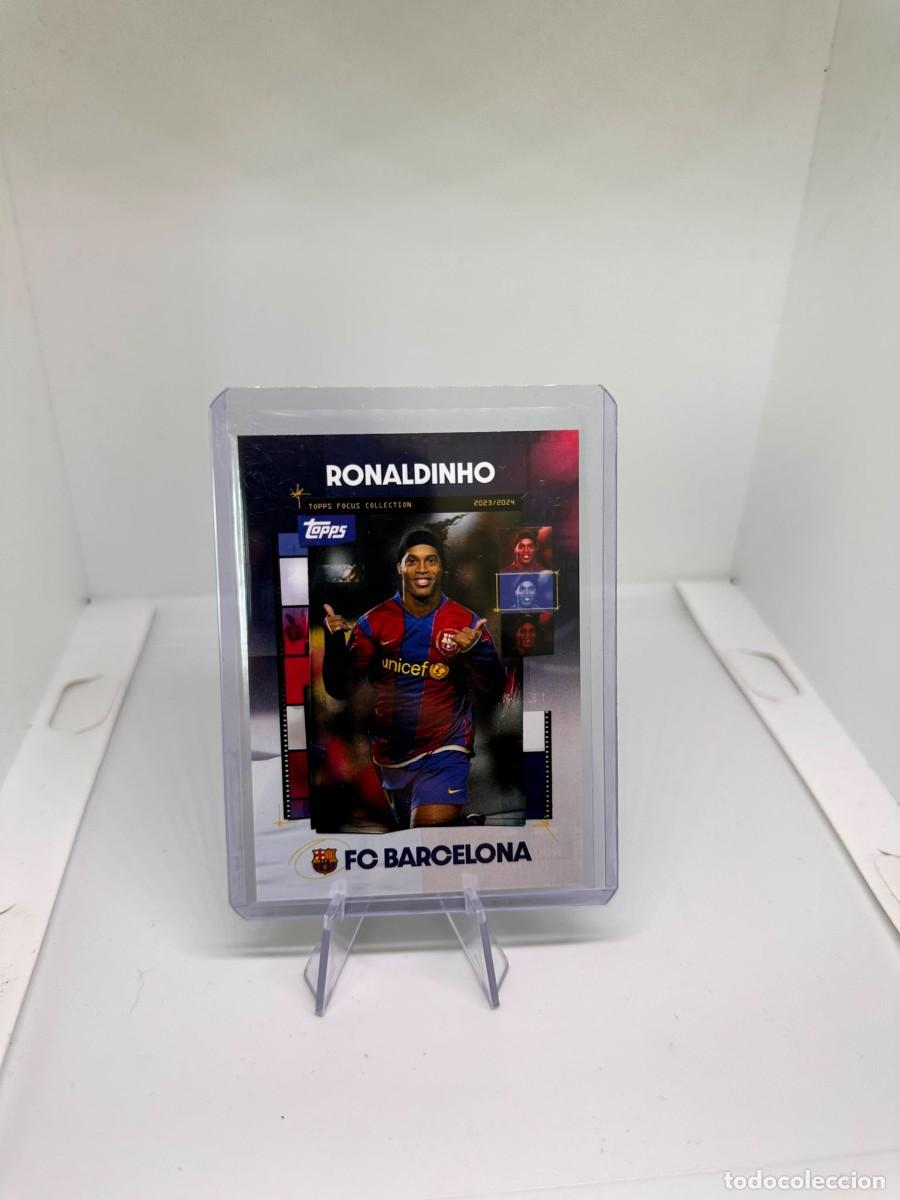 Cromos de F&uacute;tbol: Ronaldinho FC Barcelona Topps Fan Set 2023 24
