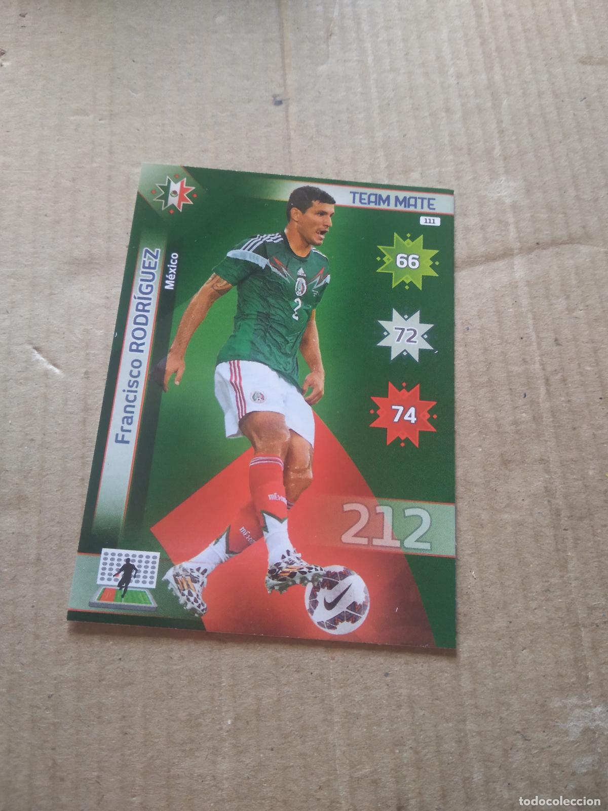 Football Stickers: 111 FRANCISCO RODRIGUEZ MEXICO CROMO FUTBOL PANINI COPA AMERICA 2015 ADRENALYN
