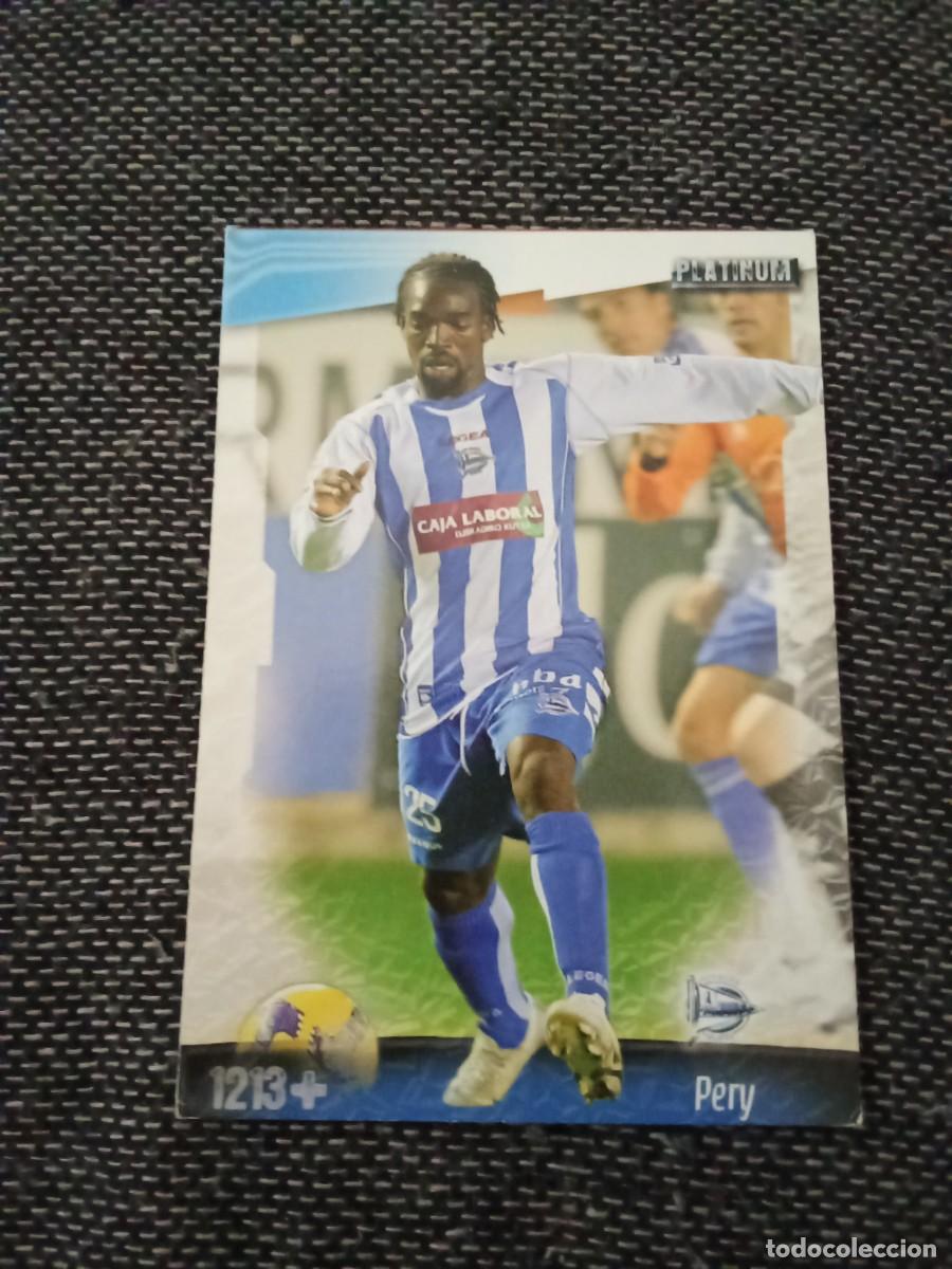 Football Stickers: 1213 Pery alav&eacute;s platinum &uacute;ltima hora las fichas de la liga 2009