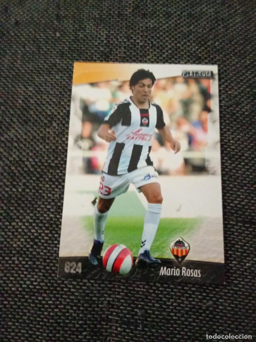 Figurine di Calcio: 824 Mario rosas Castell&oacute;n platinum las fichas de la liga 2009