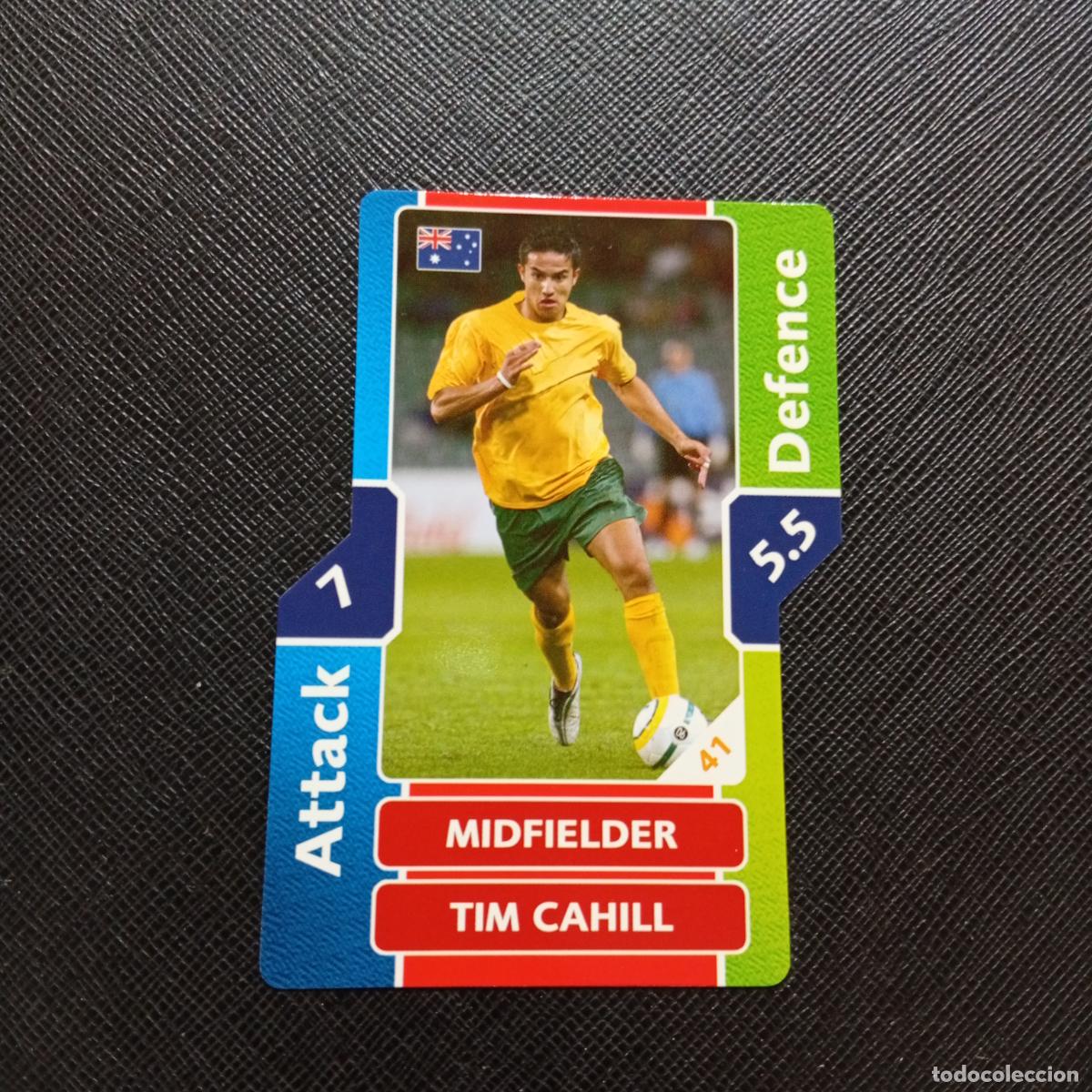 Cromos de F&uacute;tbol: TIM CAHILL AUSTRALIA TOPPS MATCH ATTAX MUNDIAL 2006 ALEMANIA CROMO FUTBOL 06 - A43 PG38