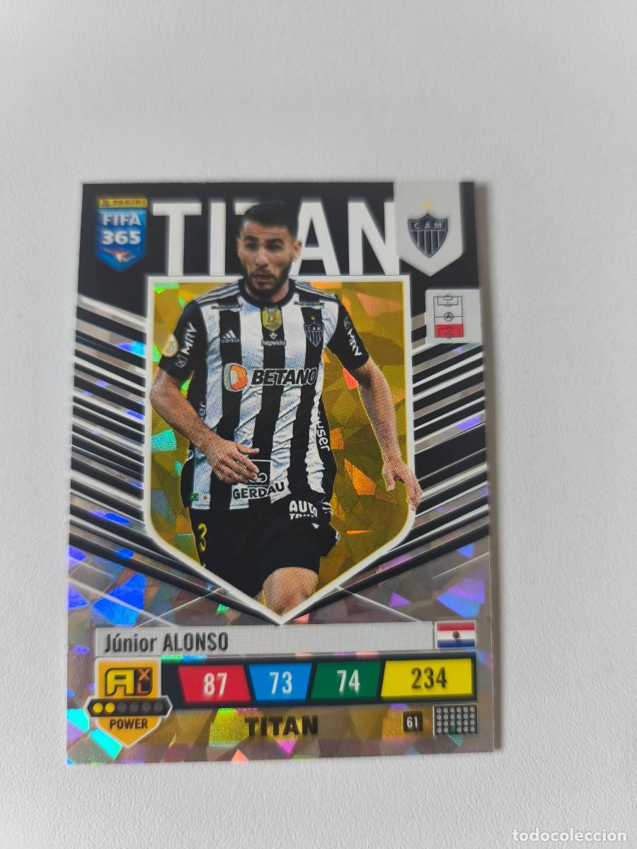 Cromos de F&uacute;tbol: FIFA 365 ADRENALYN XL 2023 JUNIOR ALONSO 61 TITAN ALB FIFA