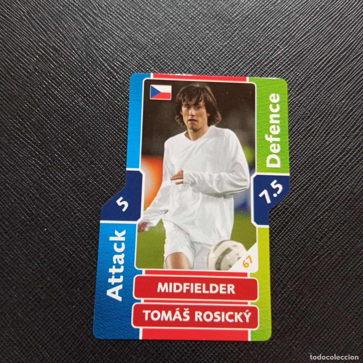 Cromos de F&uacute;tbol: TOMAS ROSICKY REPUBLICA CHECA TOPPS MATCH ATTAX MUNDIAL 2006 ALEMANIA CROMO FUTBOL 06 - A43 PG41