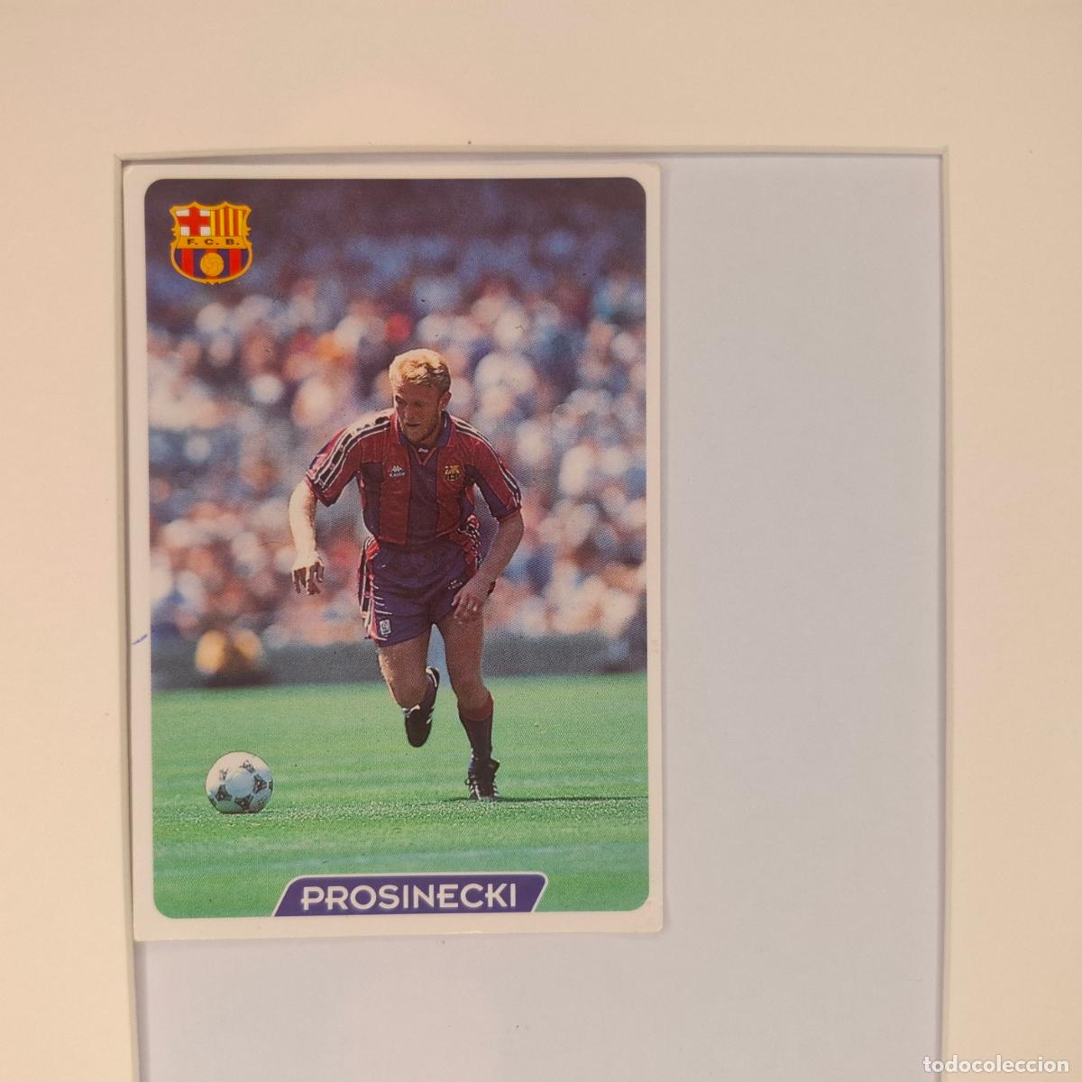 Cromos de F&uacute;tbol: LAS FICHAS DE LA LIGA 95 96 PROSINECKI