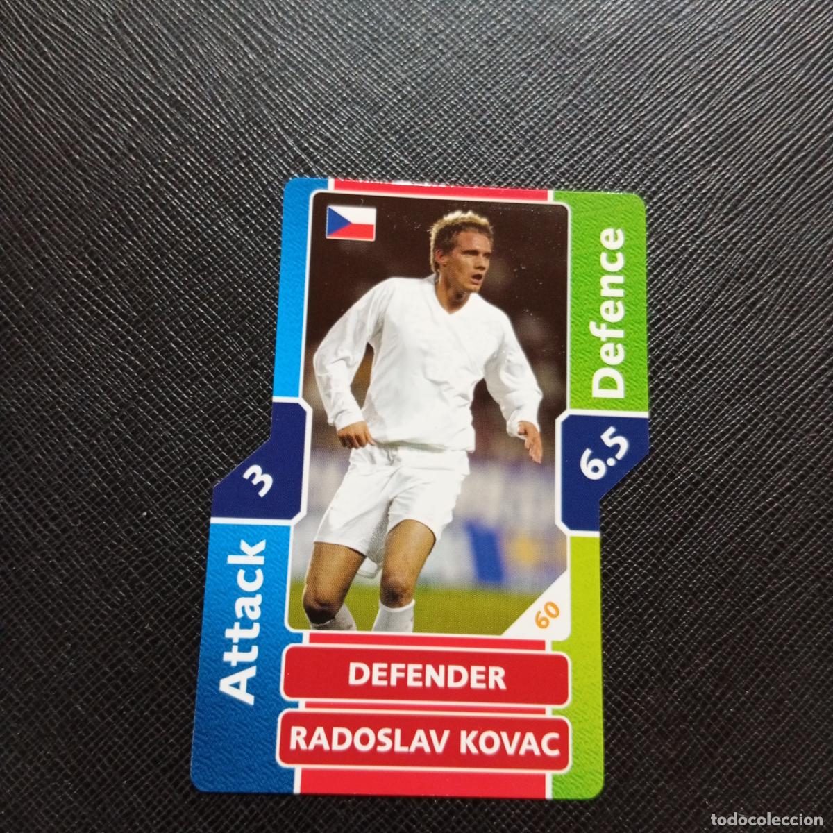 Cromos de F&uacute;tbol: RADOSLAV KOVAC REPUBLICA CHECA TOPPS MATCH ATTAX MUNDIAL 2006 ALEMANIA CROMO FUTBOL 06 - A43 PG42