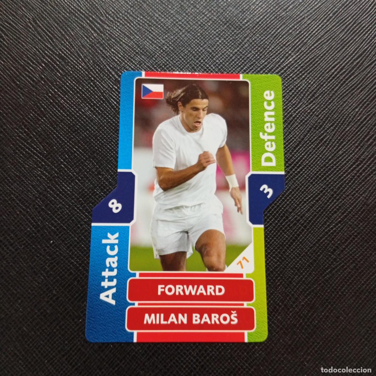 Cromos de F&uacute;tbol: MILAN BAROS REPUBLICA CHECA TOPPS MATCH ATTAX MUNDIAL 2006 ALEMANIA CROMO FUTBOL 06 - A43 PG42