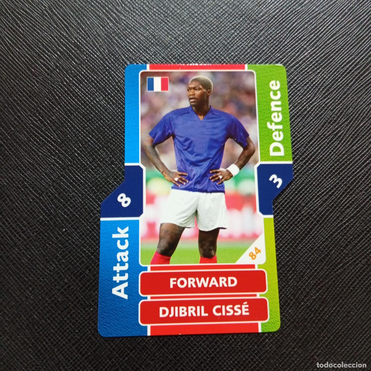 Cromos de F&uacute;tbol: DJUBRIL CISSE FRANCIA TOPPS MATCH ATTAX MUNDIAL 2006 ALEMANIA CROMO FUTBOL 06 - A43 PG45