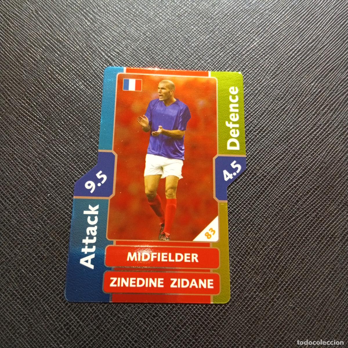Cromos de F&uacute;tbol: ZIDANE FRANCIA TOPPS MATCH ATTAX MUNDIAL 2006 ALEMANIA CROMO FUTBOL 06 - A43 PG46