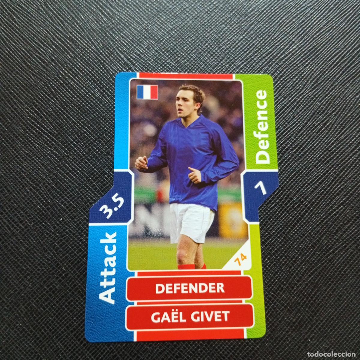 Cromos de F&uacute;tbol: GAEL GIVET FRANCIA TOPPS MATCH ATTAX MUNDIAL 2006 ALEMANIA CROMO FUTBOL 06 - A43 PG46