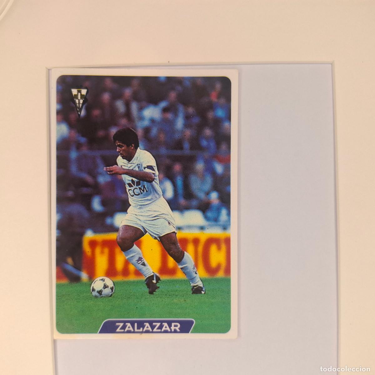 Football Stickers: LAS FICHAS DE LA LIGA 95 96 ZALAZAR