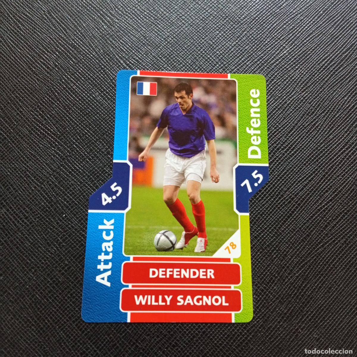 Football Stickers: WILLY SANGNOL FRANCIA TOPPS MATCH ATTAX MUNDIAL 2006 ALEMANIA CROMO FUTBOL 06 - A43 PG50
