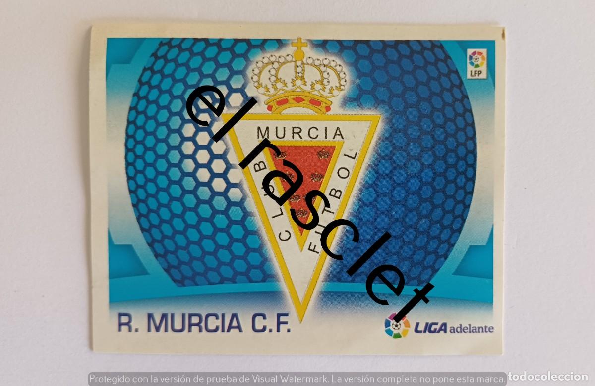 Football Stickers: CARTA/ CROMO FUTBOL -LIGA 09/10 -R.MURCIA C.F.- ESCUDO