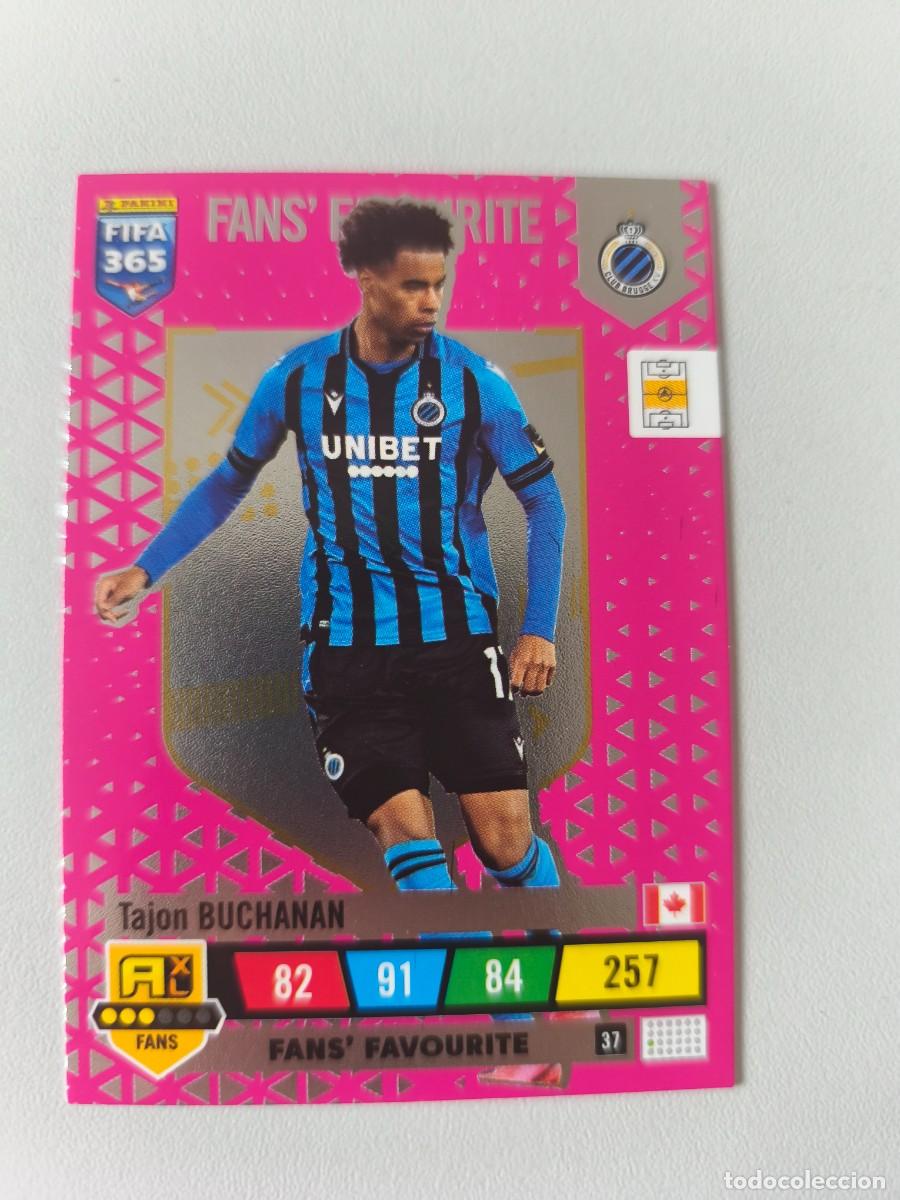 Cromos de F&uacute;tbol: FIFA 365 ADRENALYN XL 2023 TAJON BUCHANAN 37 ALB FIFA