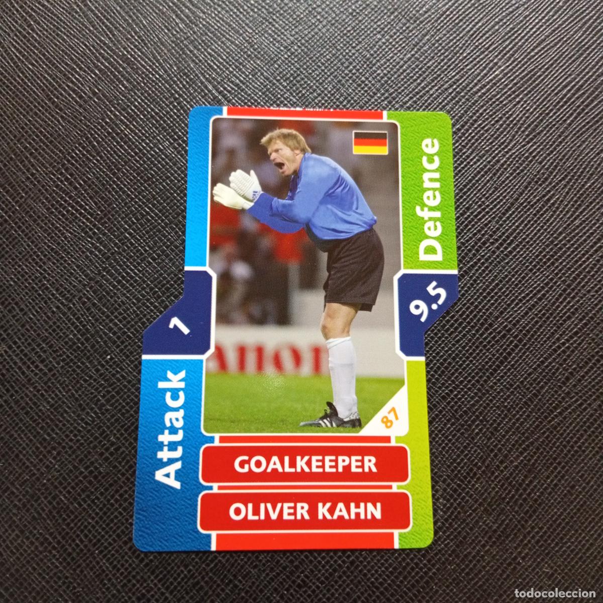 Cromos de F&uacute;tbol: OLIVER KAHN ALEMANIA TOPPS MATCH ATTAX MUNDIAL 2006 ALEMANIA CROMO FUTBOL 06 - A43 PG51