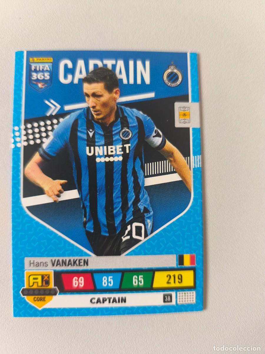 Cromos de F&uacute;tbol: FIFA 365 ADRENALYN XL 2023 VANAKEN 38 CAPTAIN ALB FIFA