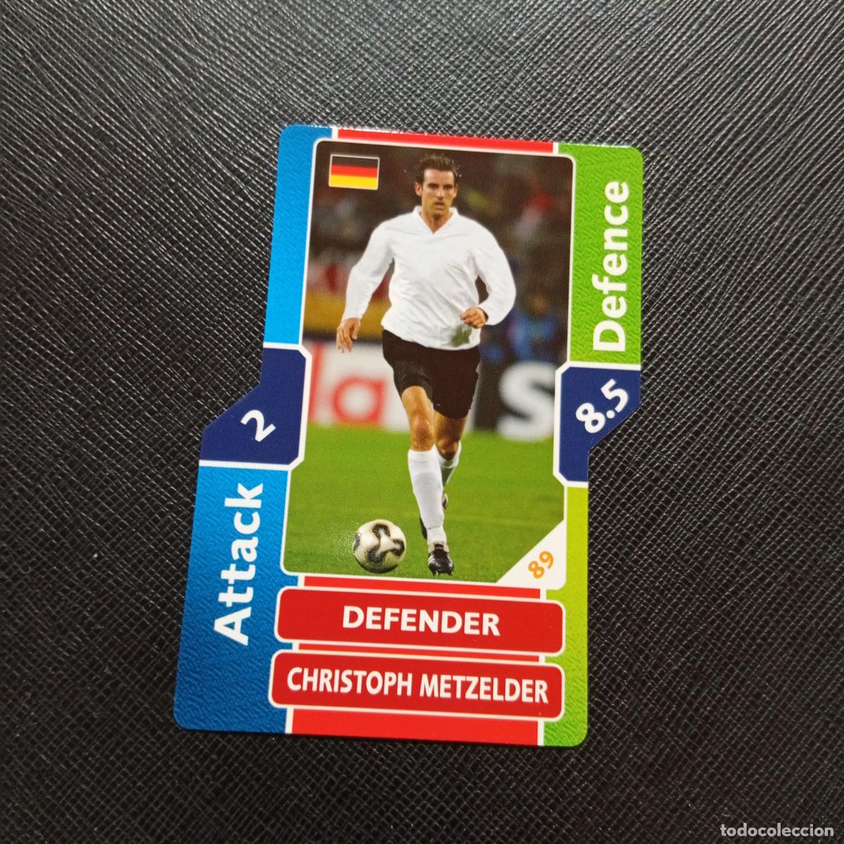 Cromos de F&uacute;tbol: METZELDER ALEMANIA TOPPS MATCH ATTAX MUNDIAL 2006 ALEMANIA CROMO FUTBOL 06 - A43 PG52