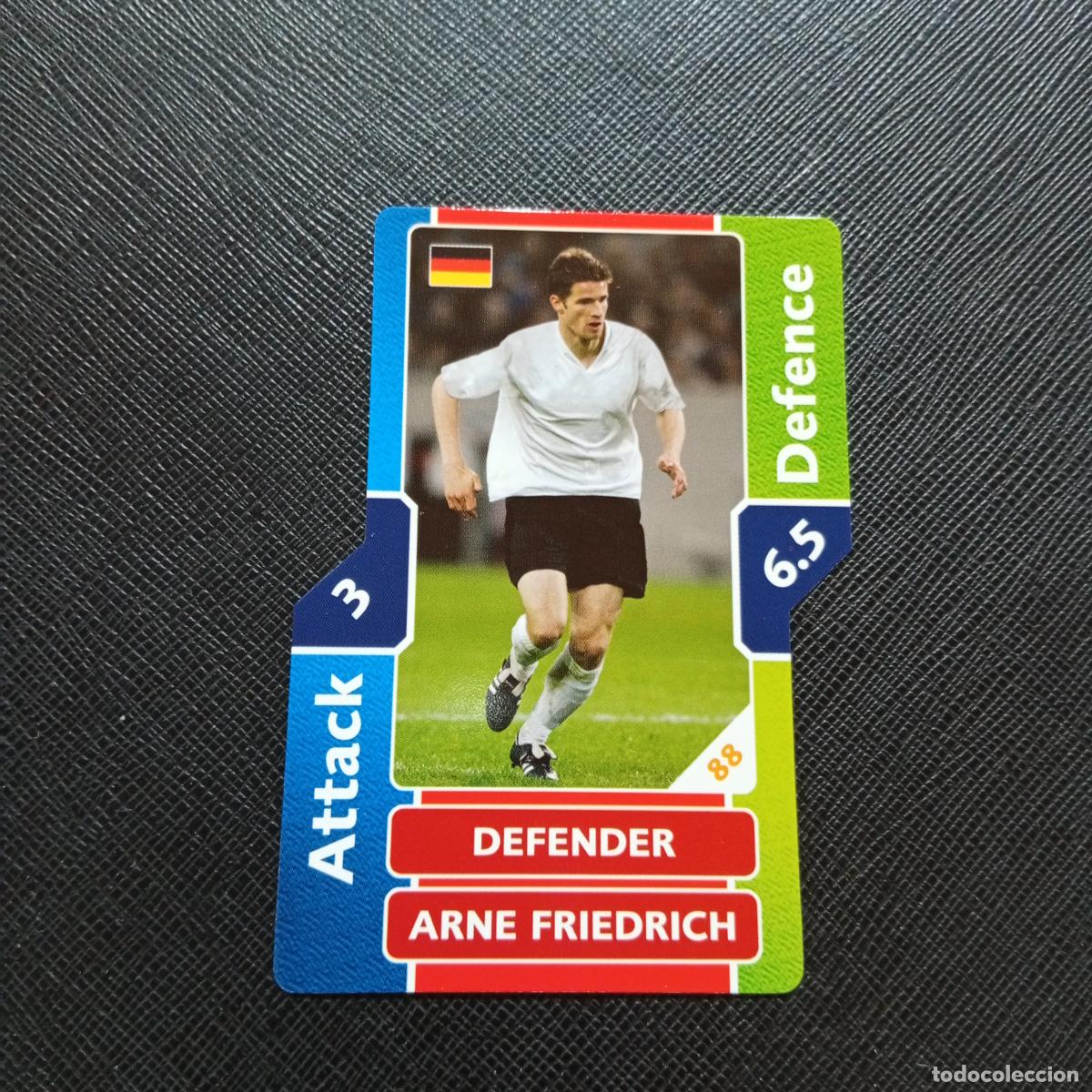 Cromos de F&uacute;tbol: ARNE FRIEDRICH ALEMANIA TOPPS MATCH ATTAX MUNDIAL 2006 ALEMANIA CROMO FUTBOL 06 - A43 PG53