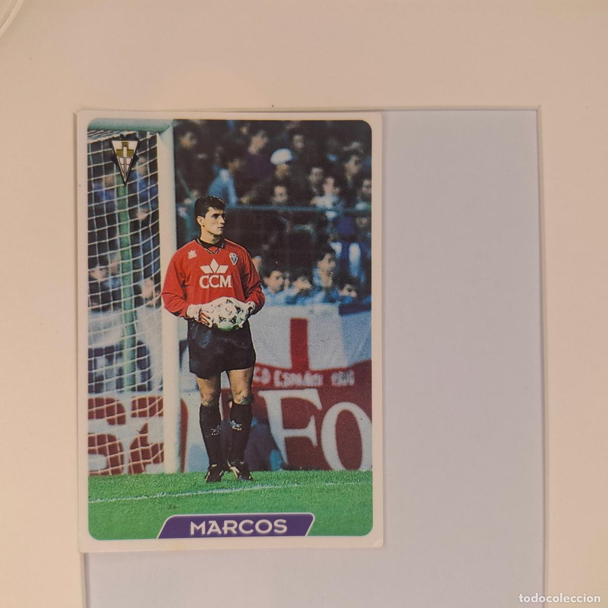 Cromos de F&uacute;tbol: LAS FICHAS DE LA LIGA 95 96 MARCOS
