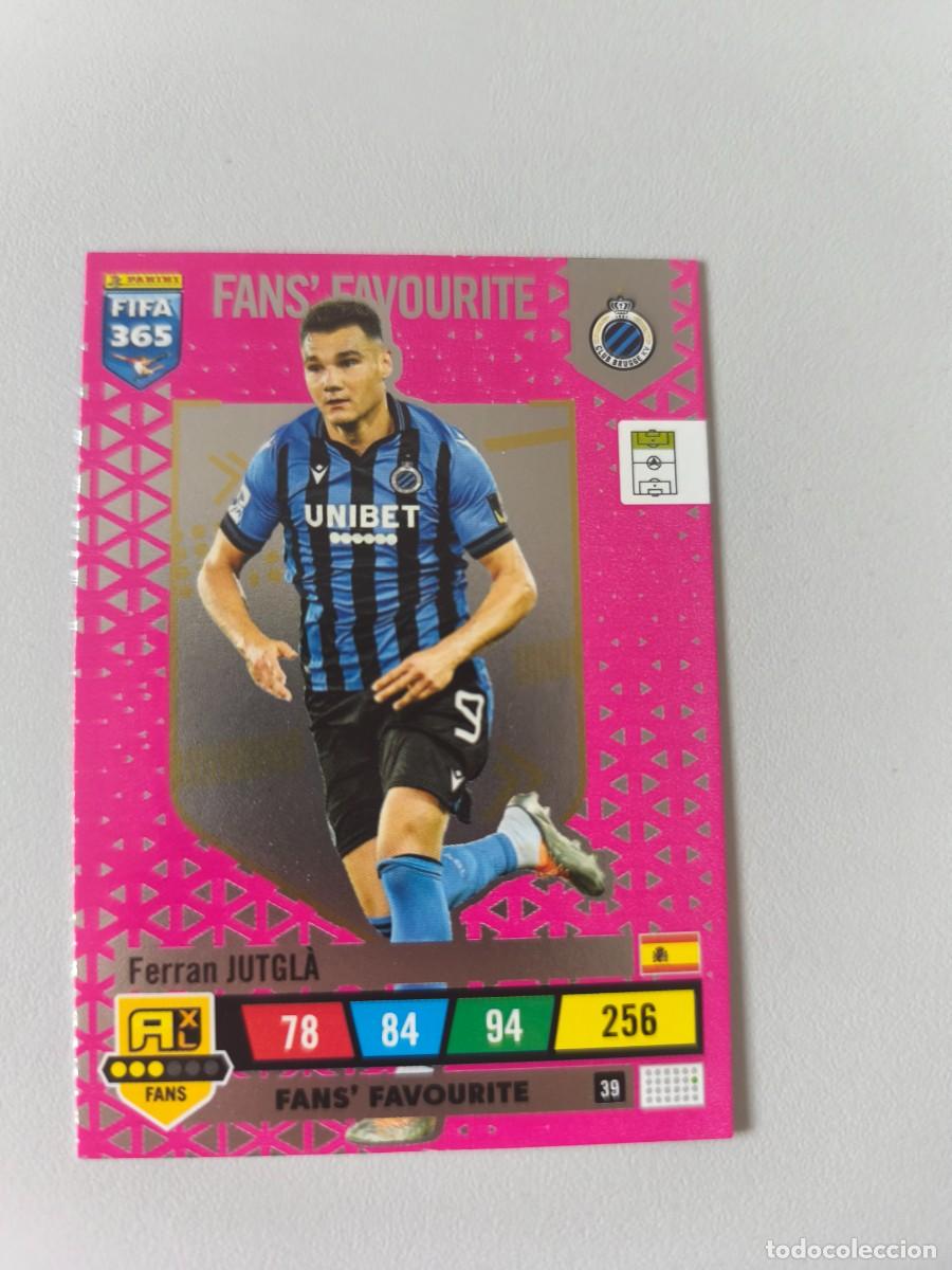 Cromos de F&uacute;tbol: FIFA 365 ADRENALYN XL 2023 FERRAN JUTGLA 39 FANS FAVOURITE ALB FIFA