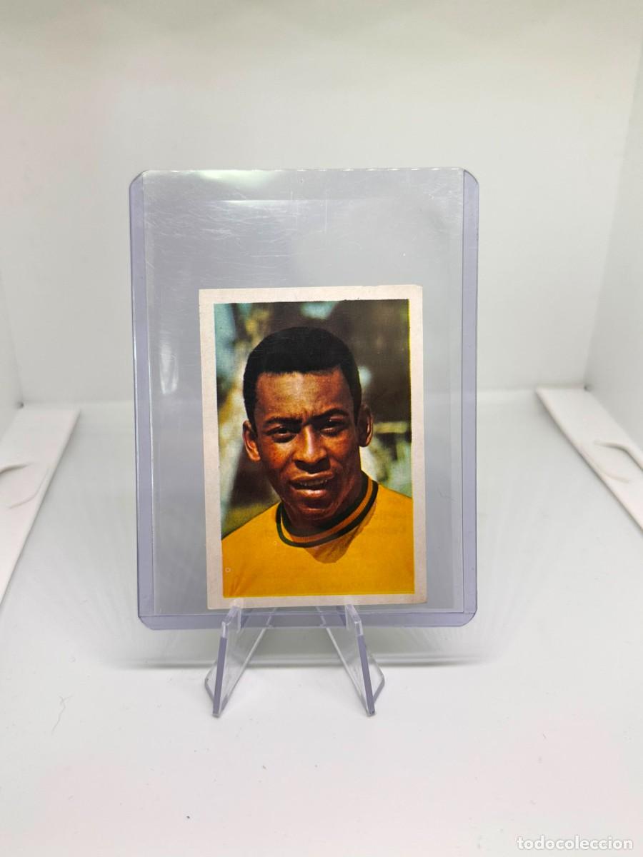 Cromos de F&uacute;tbol: Pele Brasil Munich 1974 Editorial FHER. Raro