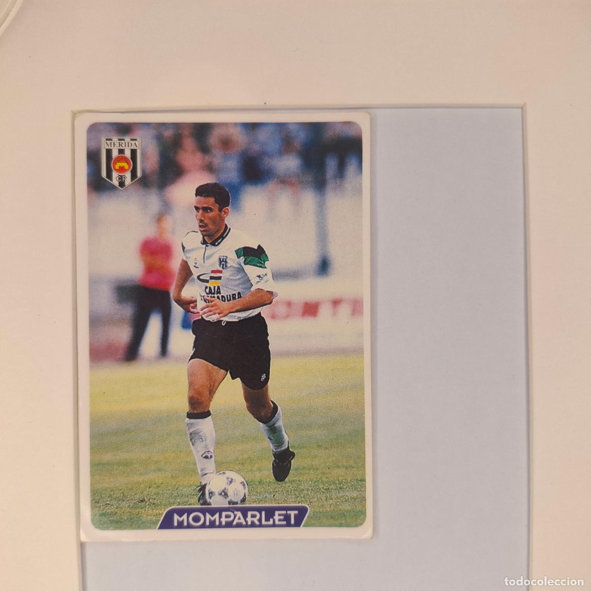 Cromos de F&uacute;tbol: LAS FICHAS DE LA LIGA 95 96 MOMPARLET