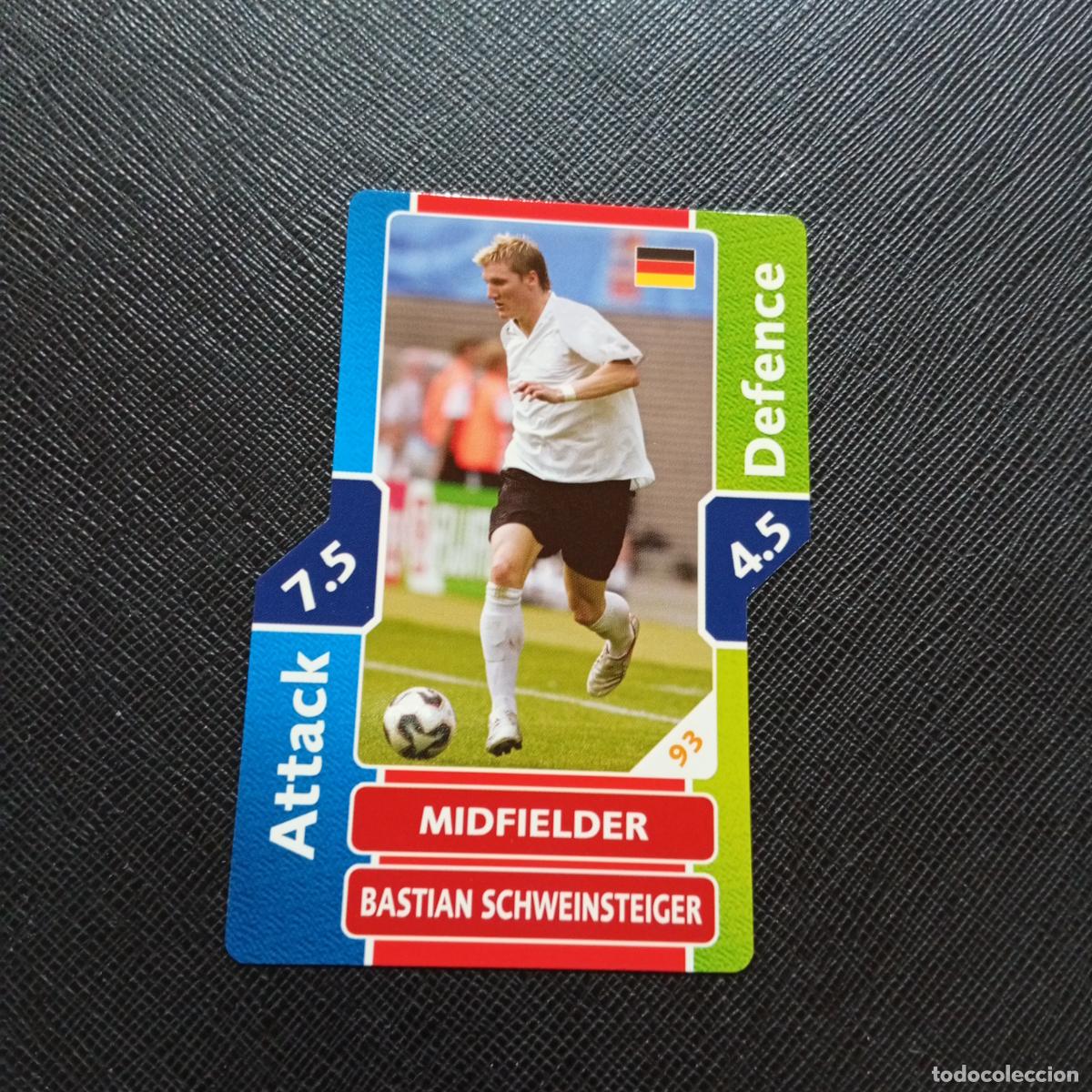 Cromos de F&uacute;tbol: SCHWEINSTEIGER ALEMANIA TOPPS MATCH ATTAX MUNDIAL 2006 ALEMANIA CROMO FUTBOL 06 - A43 PG55