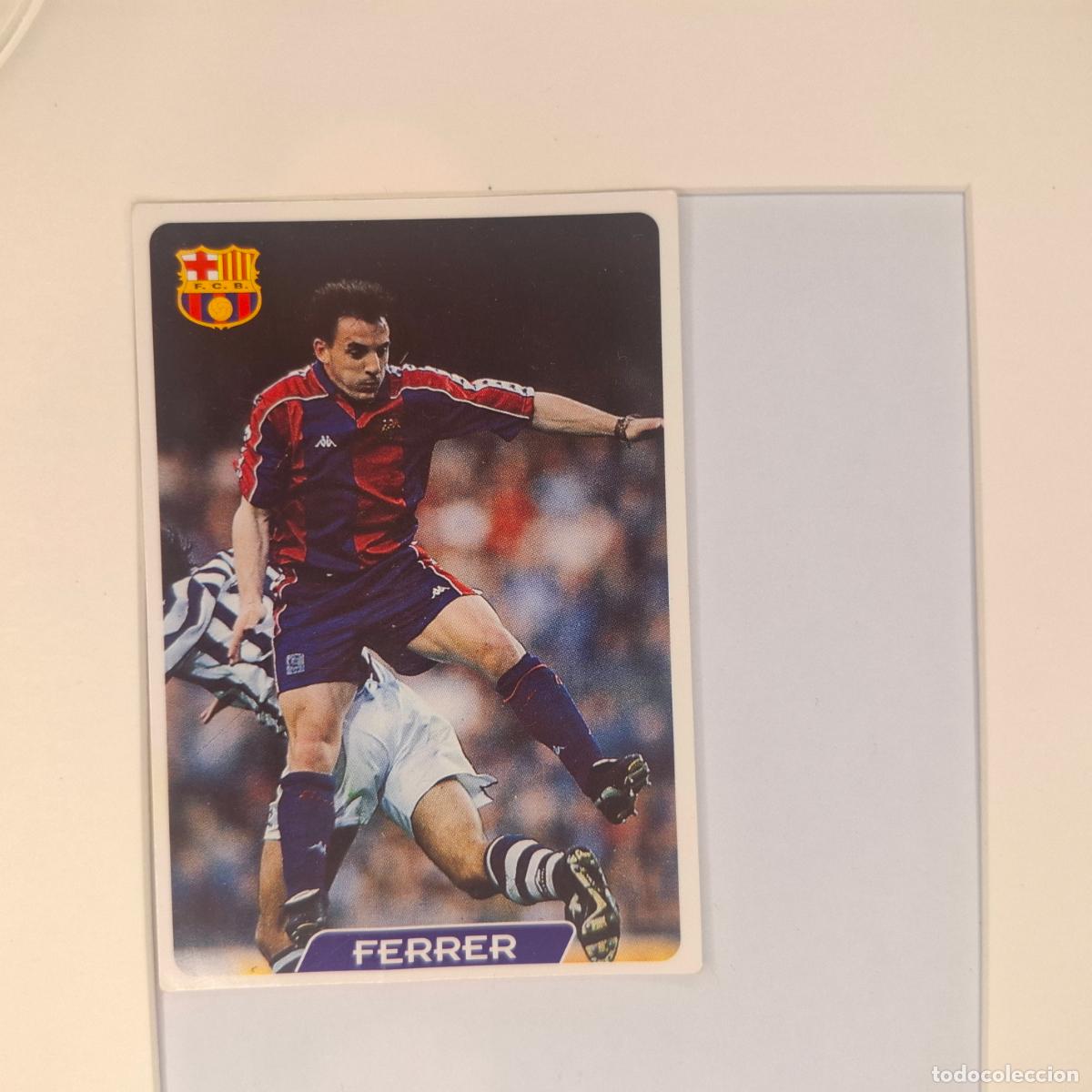 Cromos de F&uacute;tbol: LAS FICHAS DE LA LIGA 95 96 FERRER