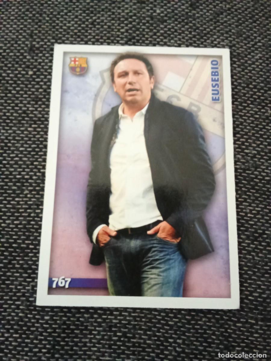 Cromos de F&uacute;tbol: 767 Eusebio FC Barcelona las fichas de la liga 2015