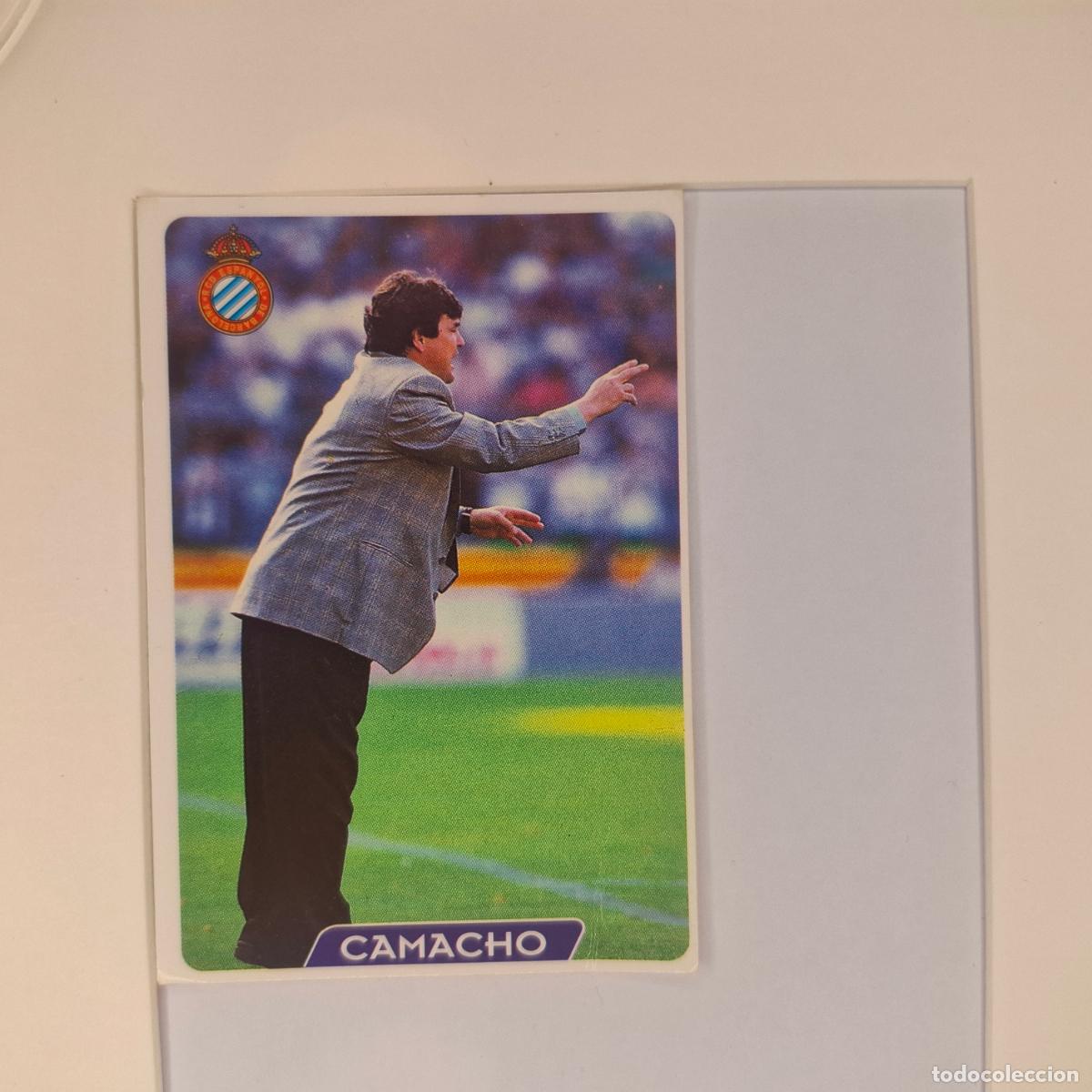 Cromos de F&uacute;tbol: LAS FICHAS DE LA LIGA 95 96 CAMACHO